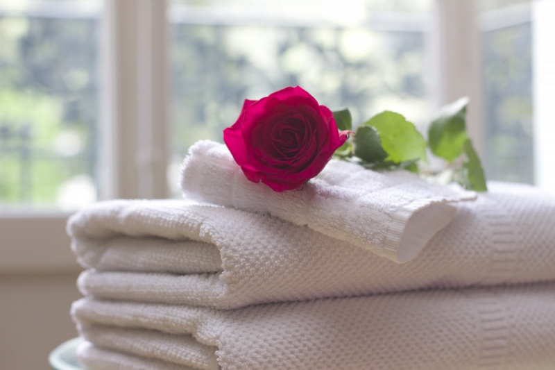 chambre-hote-LA CROIX VALMER-min_towel_rose_clean_care_salon_spa_white_bath-731641